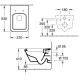 Унітаз пiдвiс.ARCHITECTURA 56*85см в компл. сид. з функ.slow-clos.