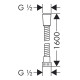 Metaflex''C 1.60 м - душовий шланг (хром) HANSGROHE 28266000