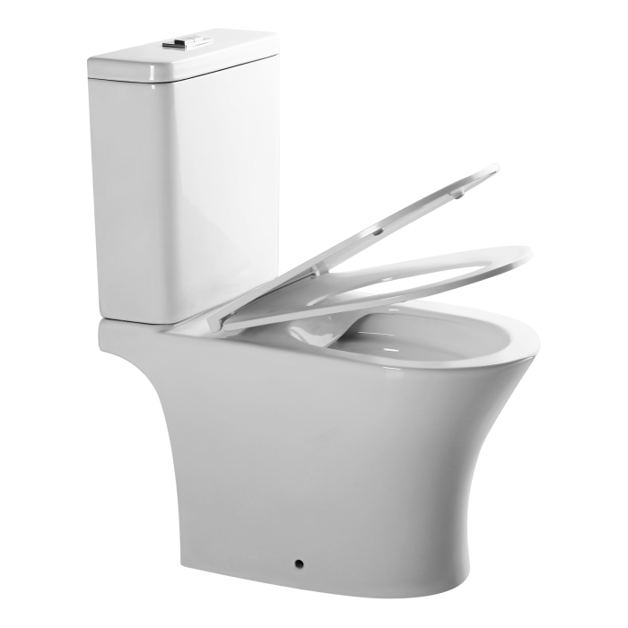 FIRM Rimless, підлоговий унітаз з бачком не пристінний 65*36*83 см, сидіння duroplast slow-closng