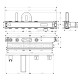 Hansgrohe Прихована частина для RainSelect для ванни з 2 кнопками