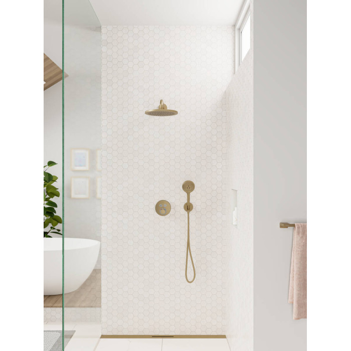 SHOWERSELECT S термостат для 2х споживачів, ПМ, колір  шліфованна бронза