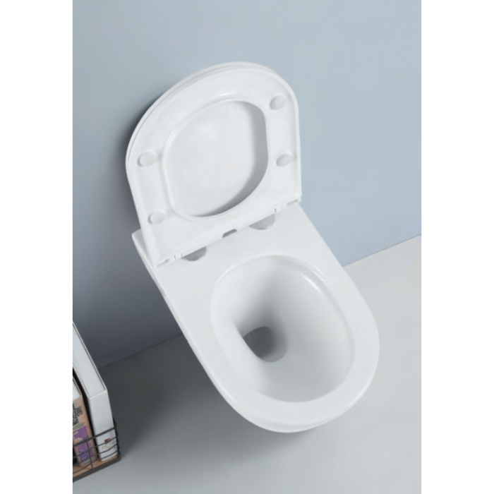 LILAC унітаз підвісний VORTEX в комплекті із сидінням Soft-Close, білий