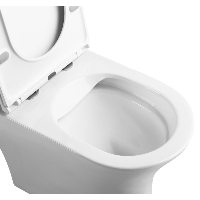 FIRM Rimless, підлоговий унітаз з бачком не пристінний 65*36*83 см, сидіння duroplast slow-closng
