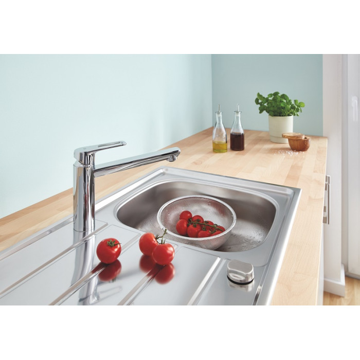 Змішувач для кухні GROHE BAULOOP 31706000, хром