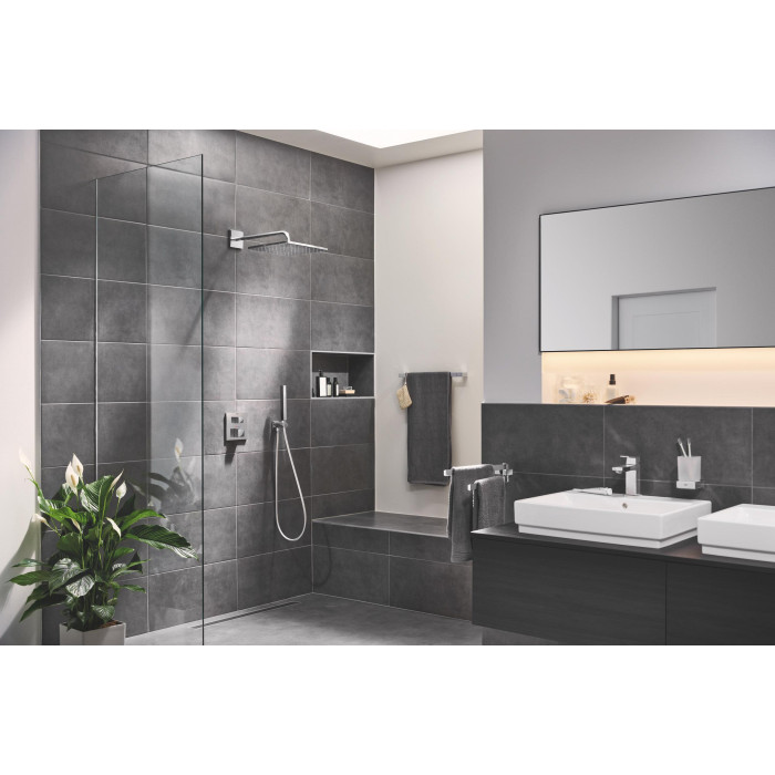GROHTHERM CUBE набір прихованого  монтажу з  верхнім душем 310 , колір хром