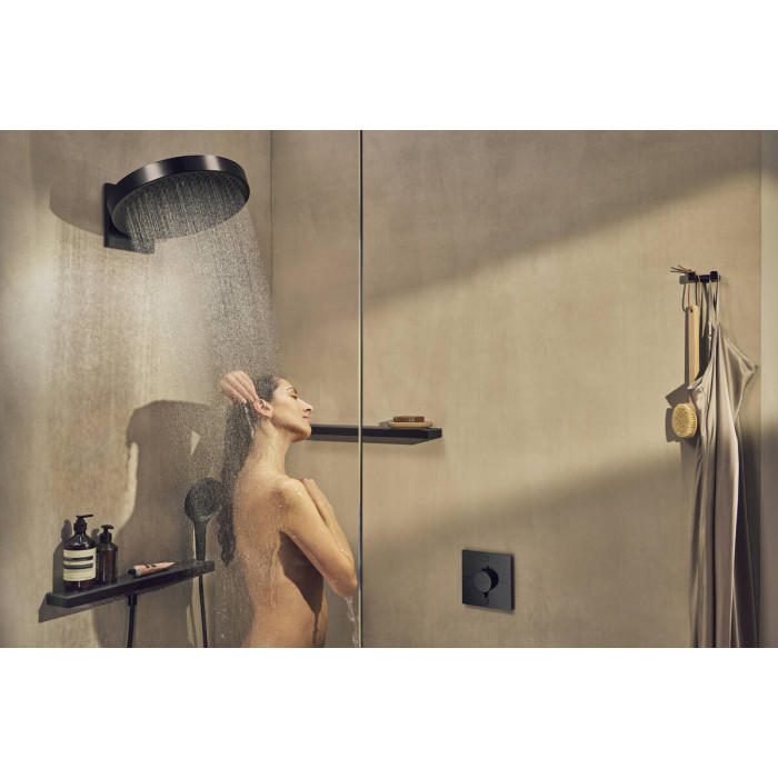 SHOWERSELECT COMFORT E термостат для 2 споживачів, прихований монтаж, колір чорний матовий
