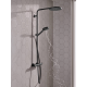 Raindance Select S Душова система Showerpipe 240 1jet P, з термостатом, колiр покриття матовий чорний