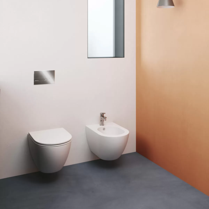 COMODA унітаз підвісний VORTEX в комплекті із сидінням Soft-Close, білий