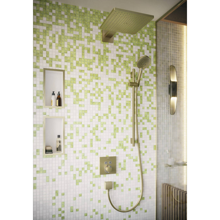 SHOWER SELECT термостат прихованого монтажу, для 2х споживачiв, шлiфована бронза