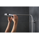 PULSIFY S PURO Showerpipe душова система 260 з термостатом, колір хром