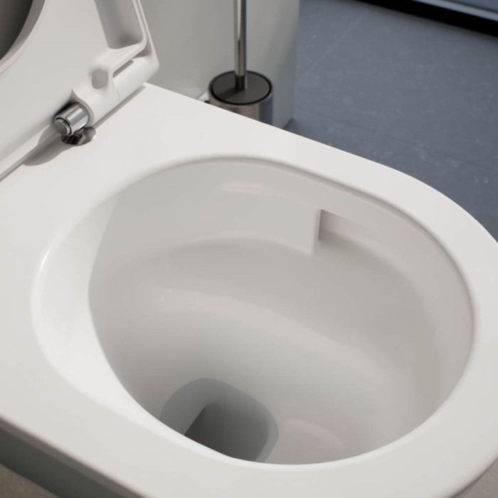 PRO X Rimless/Silent Flush підвісний унітаз, в комплекті з сидінням slow closing, білий