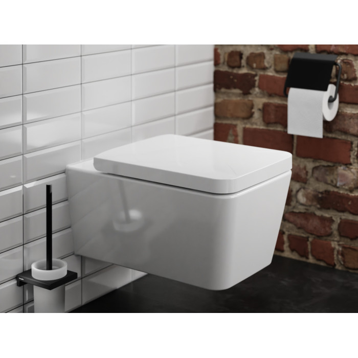 Тримач туалетного паперу HANSGROHE ADDSTORIS 41753670, чорний