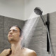 PULSIFY ручний душ (3 типа струи PowderRain, IntenseRain, Massage), EcoSmart  колір хром