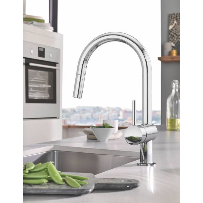 Змішувач для кухні GROHE MINTA 32321002, хром