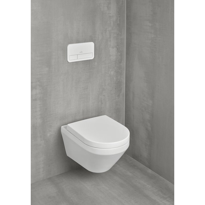 ARCHITECTURA  унітаз підвісний 37*53см, DirectFlush,TwistFlush, в комплекті з сидінням з функцією Slow closing