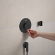 ECOSTAT COMFORT S термостат для 2х споживачів, ПМ, чорний матовий