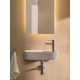 MERIDIAN асиметричний Compacto 50x27,5 см, білий