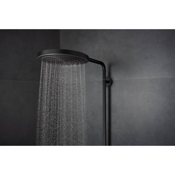 PULSIFY S PURO Showerpipe душова система 260 з термостатом, колір чорний матовий