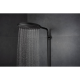 PULSIFY S PURO Showerpipe душова система 260 з термостатом, колір чорний матовий