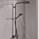 Raindance Select S Душова система Showerpipe 240 1jet P, з термостатом, колiр покриття матовий чорний