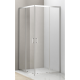 VALTICE New душова кабіна квадратна 90*90*190см, розсувні двері, скло прозоре