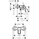 Logis Loop Набiр змiшувачiв для душу, умивальник 100  (71151000+71247000+26553400)