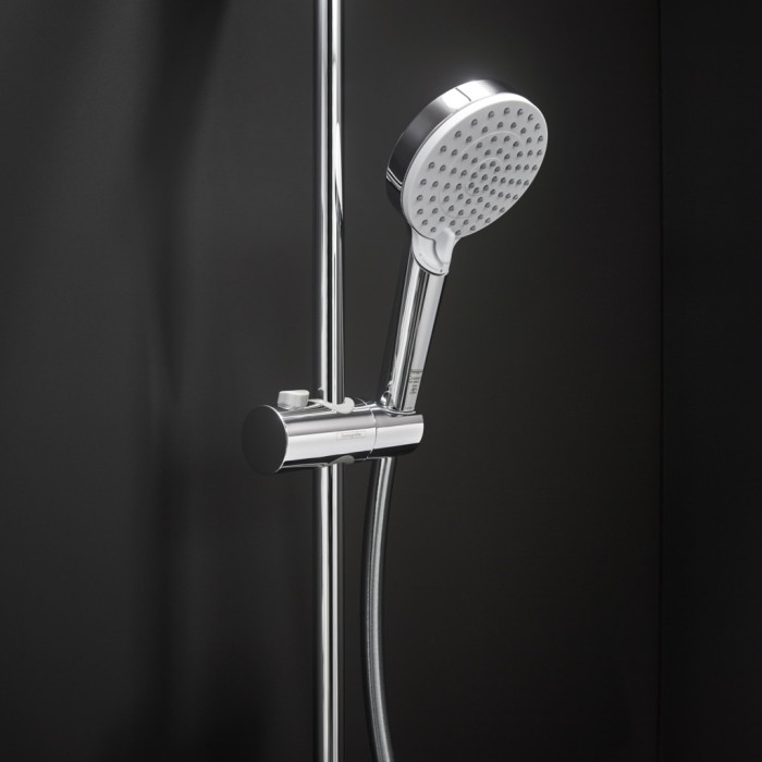 VERNIS SHAPE  душова система Showerpipe 230 з термостатом для ванни
