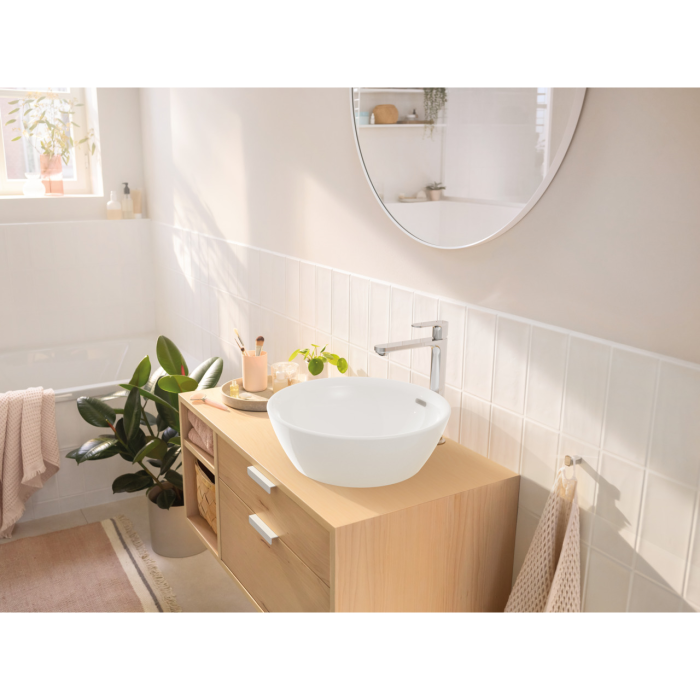 REBRIS S змішувач для умивальника 240, CoolStart, EcoSmart+, хром