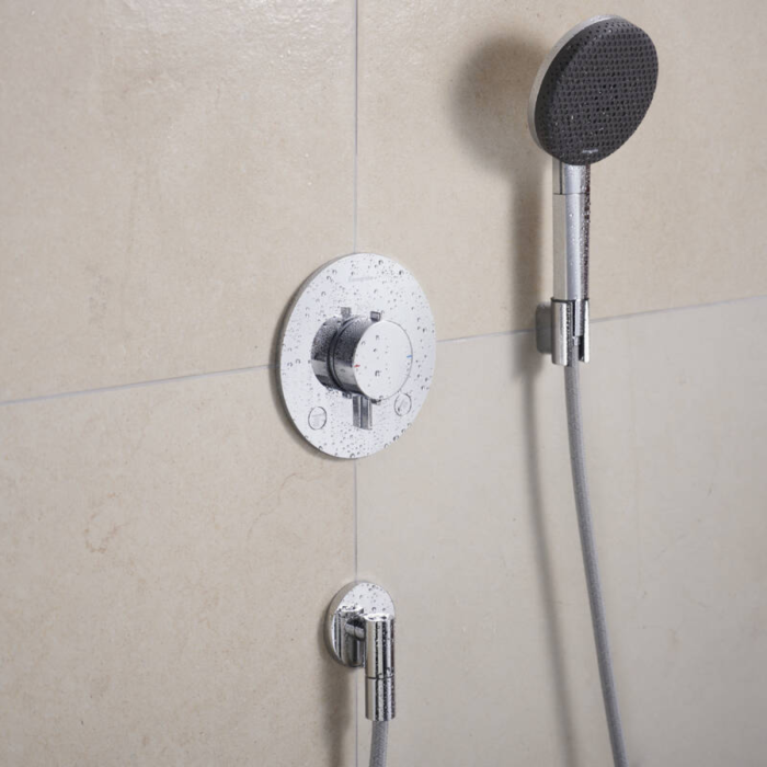 ECOSTAT COMFORT S термостат для 2х споживачів, ПМ, хром