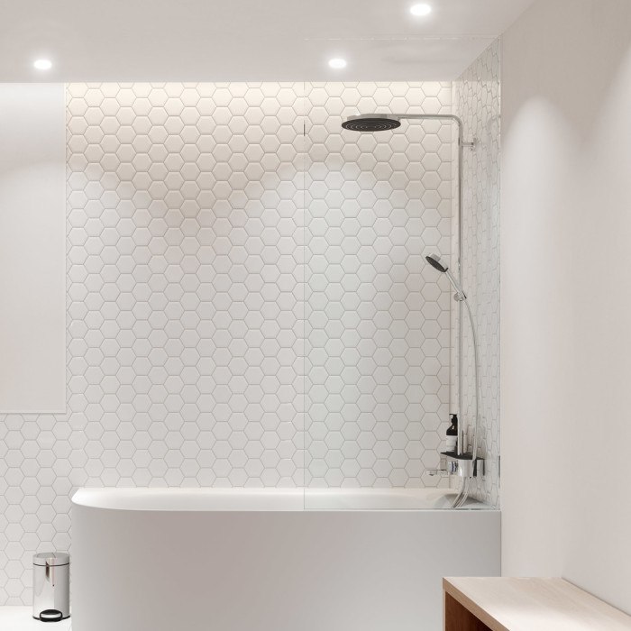PULSIFY Showerpipe душова система 260 з термостатом на ванну