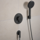 ECOSTAT COMFORT S термостат для 2х споживачів, ПМ, шліфованний чорний хром