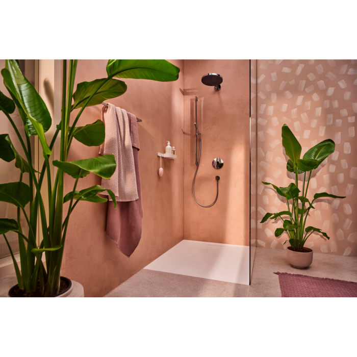 HANSGROHE тримач верхнього душу 39см, колір хром