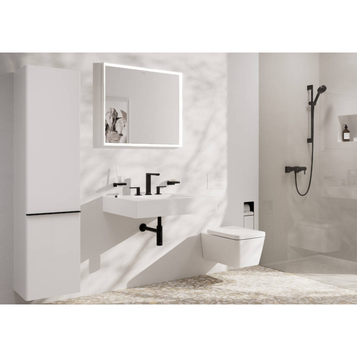 XUNIVA Q умивальник, що вбудовується 45*35см без отв, з переливом