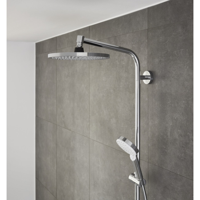 Crometta S 240 1jet Showerpipe Душова система з термостатом, хром