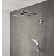 Crometta S 240 1jet Showerpipe Душова система з термостатом, хром