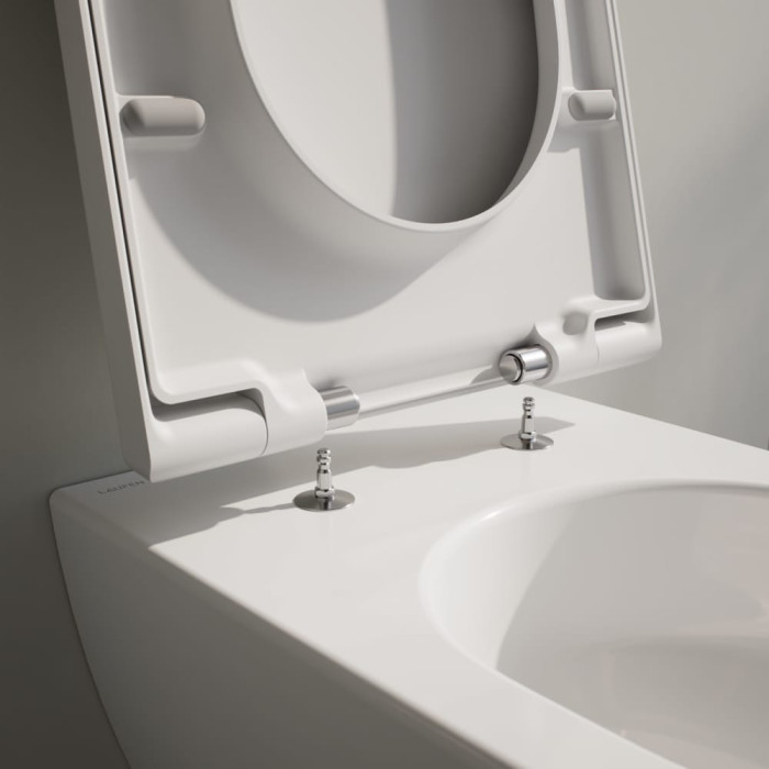 PRO X Rimless/Silent Flush підвісний унітаз, в комплекті з сидінням slow closing, білий