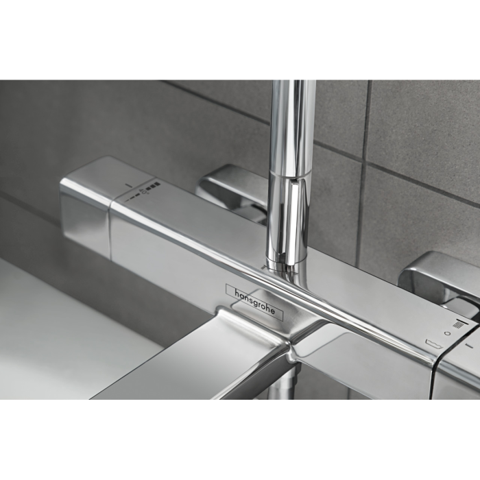 Croma E Showerpipe Душова система 280 1jet з термостатом для ванни, хром