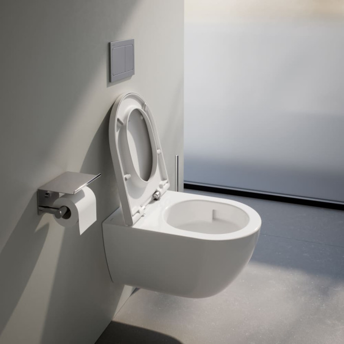 PRO X Rimless/Silent Flush підвісний унітаз, в комплекті з сидінням slow closing, білий