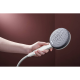 RAINDANCE ALIVE SELECT S ручний душ (3 типи струменів RainAir, PowderRain, Massage), білий матовий