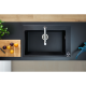 Кухонна мийка кам'яна HANSGROHE 43313170, чорний