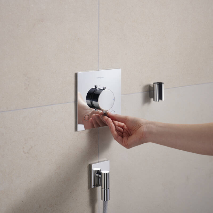 ECOSTAT COMFORT E термостат для 2х споживачів, ПМ, хром