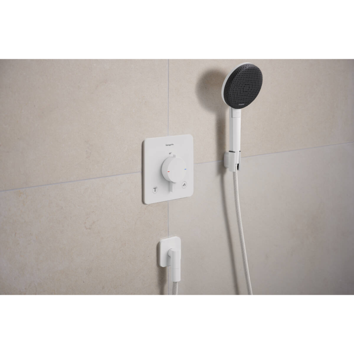 ECOSTAT COMFORT Q термостат для 2х споживачів, ПМ, білий матовий