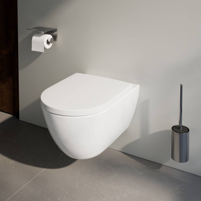PRO X Rimless/Silent Flush підвісний унітаз, в комплекті з сидінням slow closing, білий