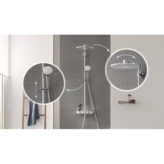 Euphoria SmartControl System 310 душова система з термостатом