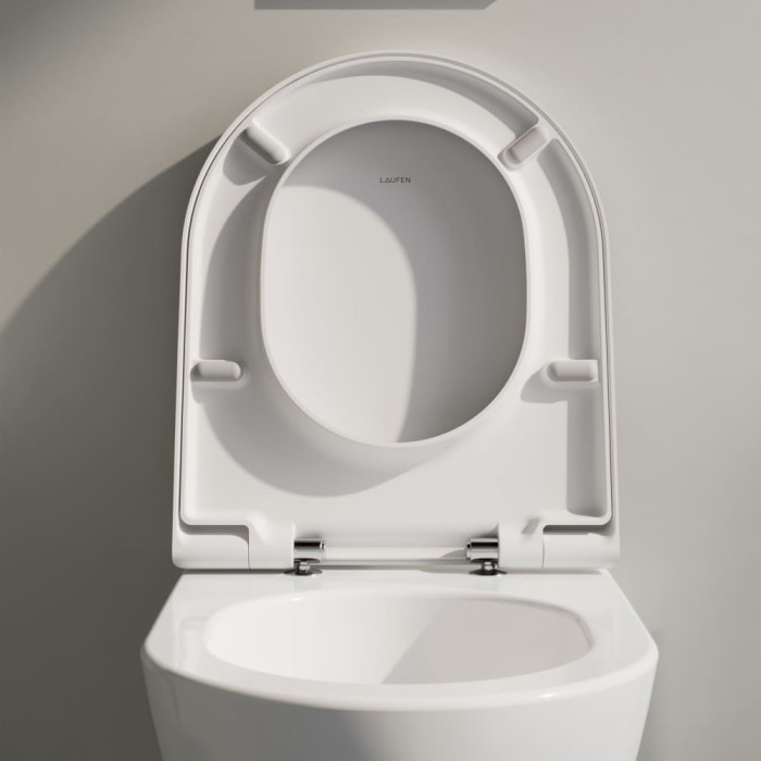 PRO X Rimless/Silent Flush підвісний унітаз, в комплекті з сидінням slow closing, білий