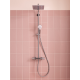 Crometta Е 240 1jet Showerpipe Душова система з термостатом, хром