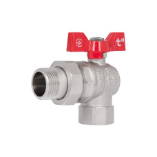 Кран кульовий «Американка» Thermo Alliance Forte 1" кутовий SF221W25