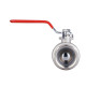 Кран кульовий Thermo Alliance Forte 1 1/2" ВР для води (ручка) SF600W40