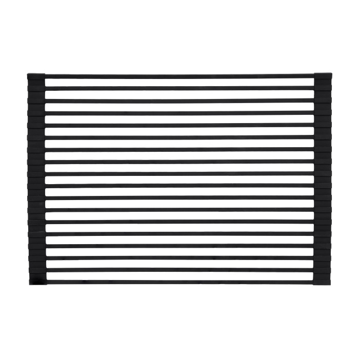 Сушарка на кухонну мийку Lidz Acsis LA06 Black, квадратна основа, для посуду 430х303 мм LDACSLA06BLM49764