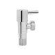 Кран кутовий Thermo Alliance (палочка)  Standart 1/2"Зх3/4"З, нерж, хром, керам. буксу TAS349W1520